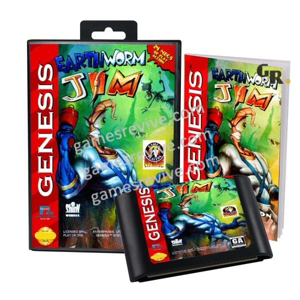 Earthworm Jim_ - Sega Genesis