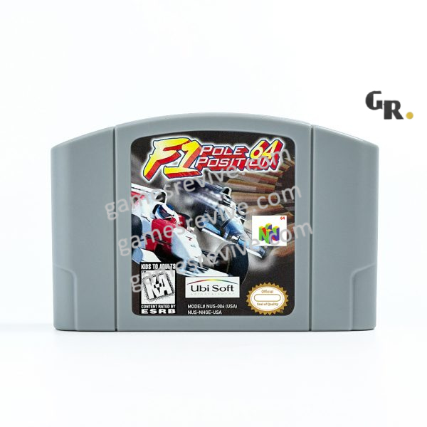 F-1 Pole Position 64 - Nintendo 64