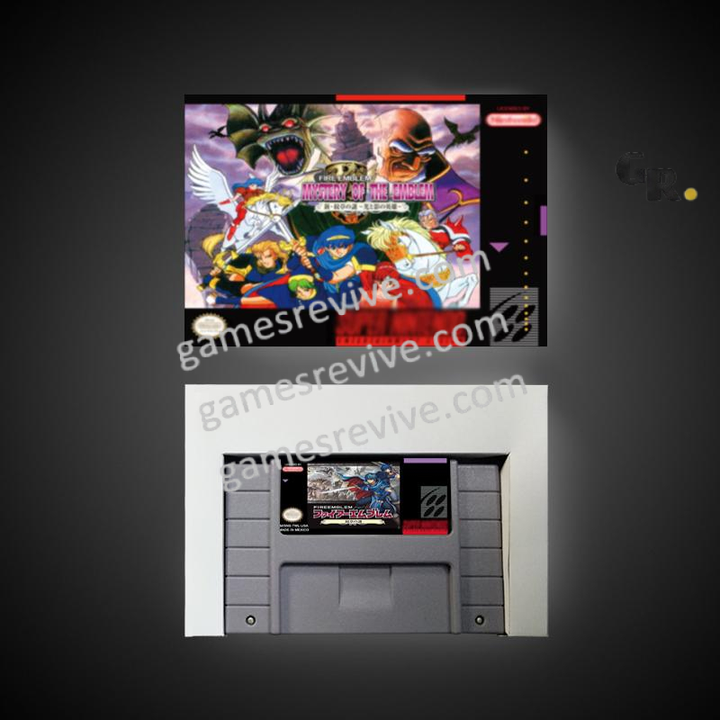 FIRE EMBLEM MYSTERY OF THE EMBLEM(Battery) Fire Emblem Mystery of the Emblem - Super Nintendo Ntsc