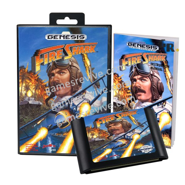 Fire Shark_ - Sega Genesis