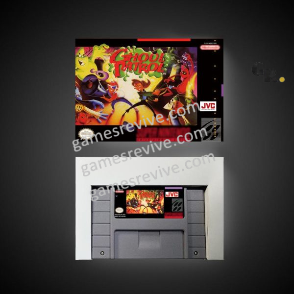 Ghoul Patrol - Super Nintendo Ntsc