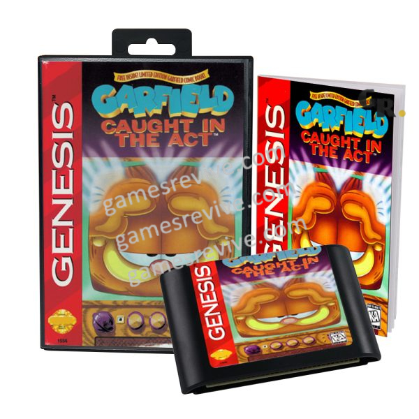 Garfield Caught in the Act - Sega Genesis