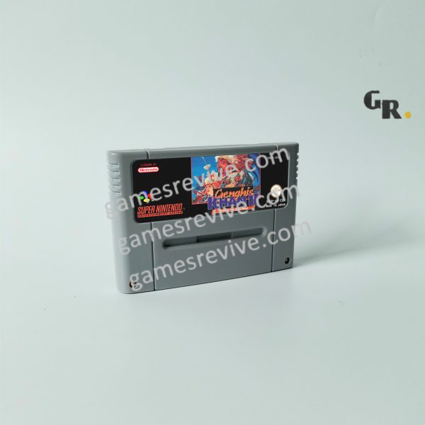 Genghis Khan II - Clan of the Gray Wolf - Super Nintendo