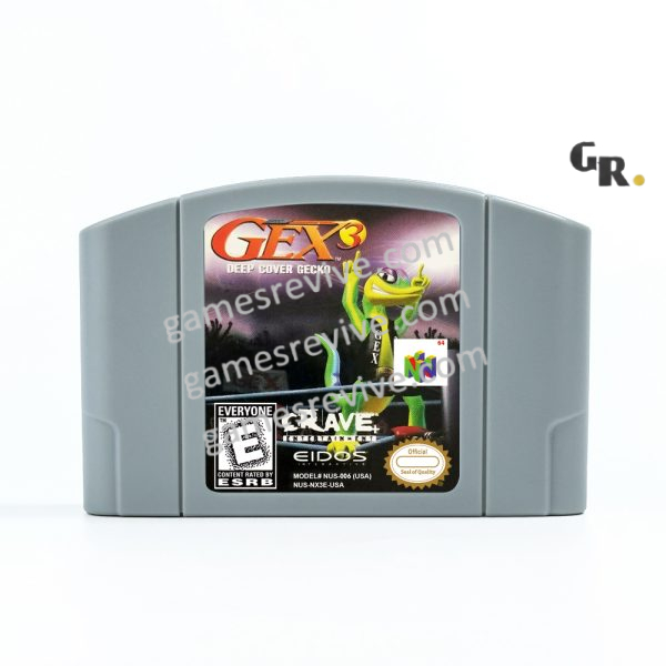 Gex 3 - Deep Cover Gecko - Nintendo 64