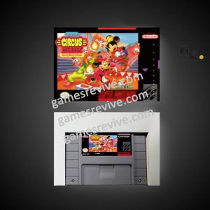 The Great Circus Mystery Starring Mickey and Minnie – Super Nintendo Ntsc
