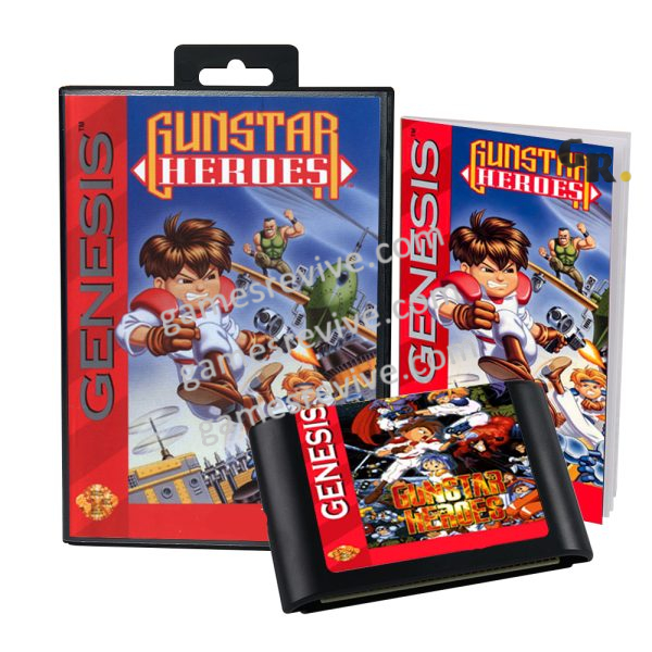 Gunstar Heroes_ - Sega Genesis