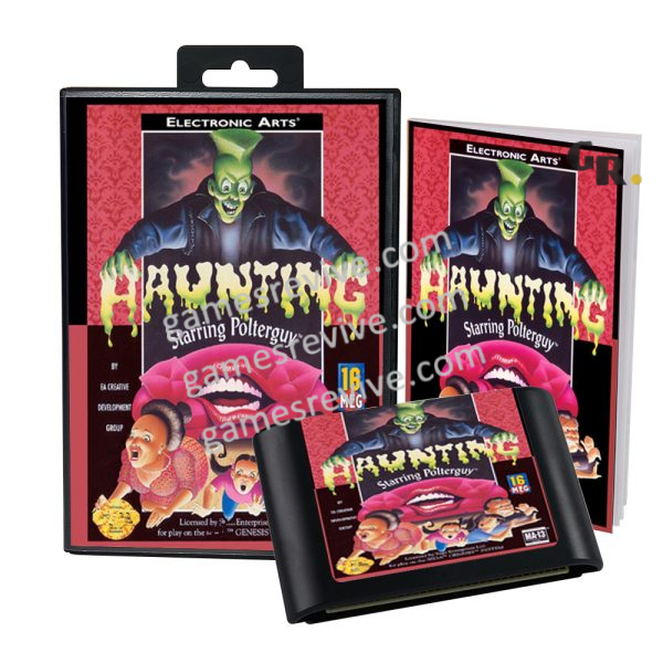 Haunting Starring Polterguy_ - Sega Genesis