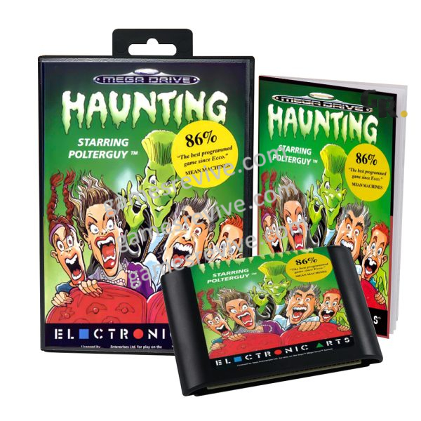 Haunting Starring Polterguy_ - Sega Megadrive