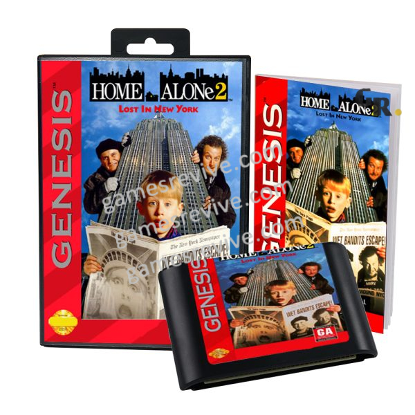 Home Alone 2_ - Sega Genesis