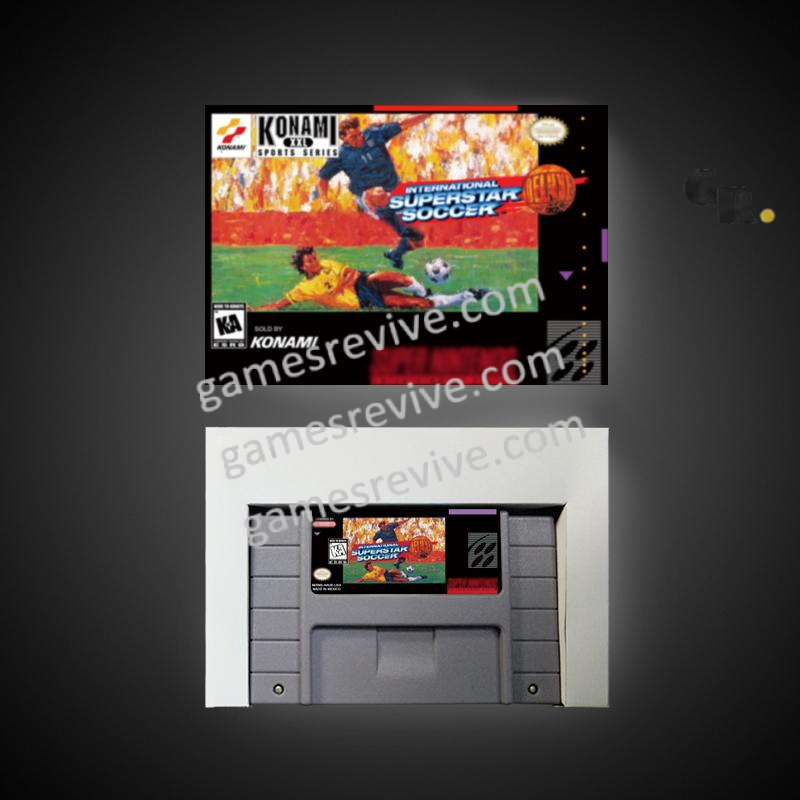 International Superstar Soccer DeLuxe - Super Nintendo Ntsc