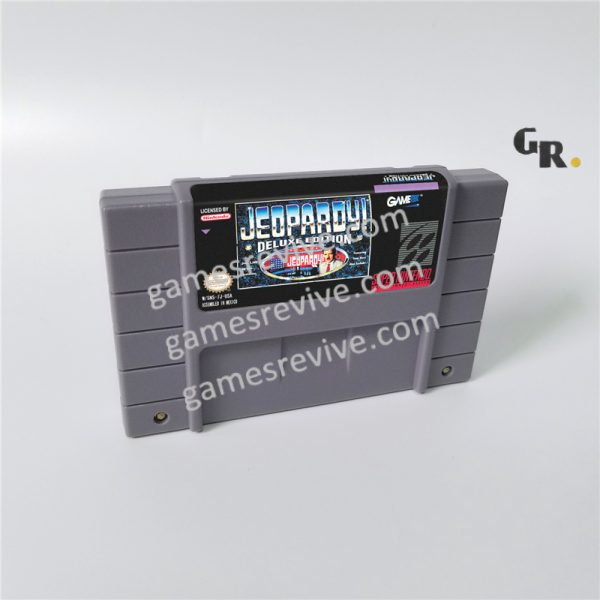 Jeopardy Deluxe Edition - Super Nintendo