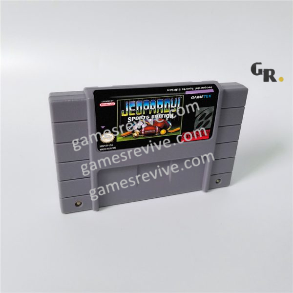Jeopardy! Sports Edition - Super Nintendo