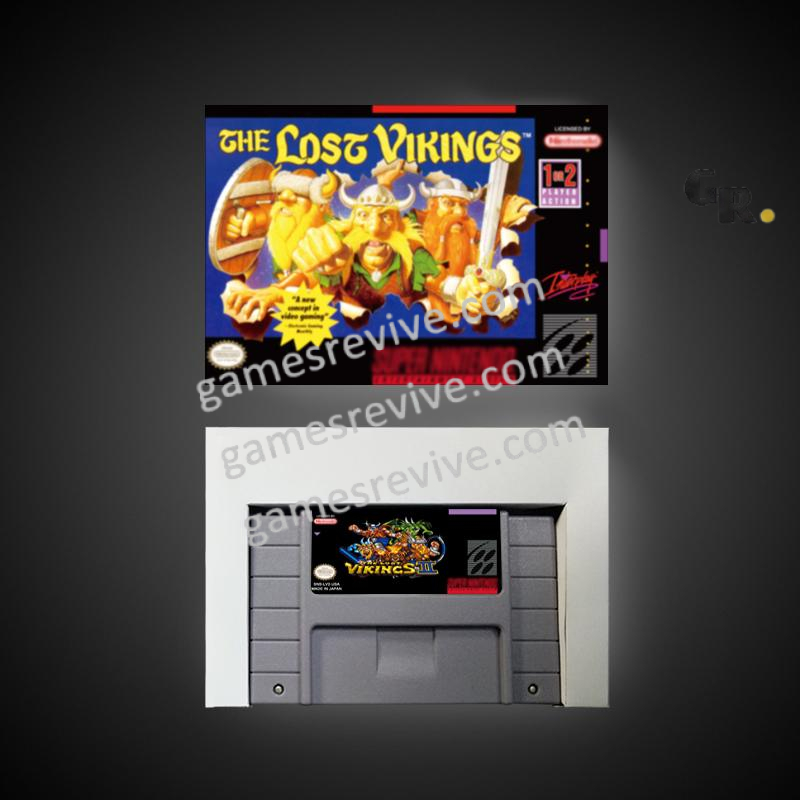 Lost Vikings II - Super Nintendo Ntsc