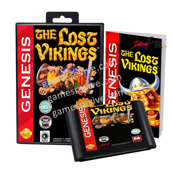Lost Vikings _ - Sega Genesis