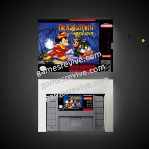 Magical Quest Starring Mickey Mouse, The – Super Nintendo Ntsc