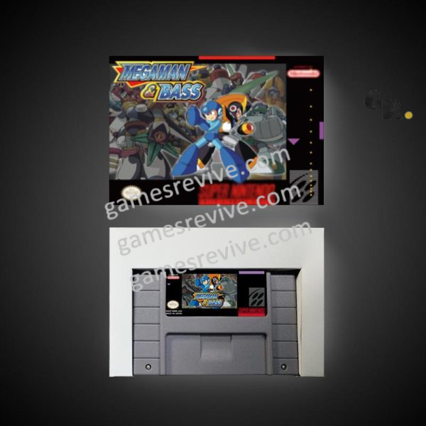 Megaman & Bass - Super Nintendo Ntsc