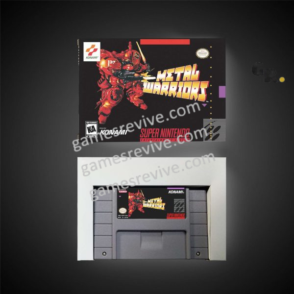 Metal Warriors - Super Nintendo Ntsc