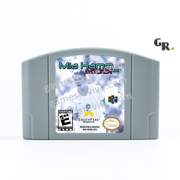 Mia Hamm Soccer 64 - Nintendo 64