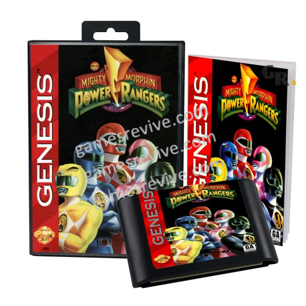 Mighty Morphin Power Rangers_ - Sega Genesis