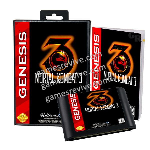 Mortal Kombat 3_ - Sega Genesis