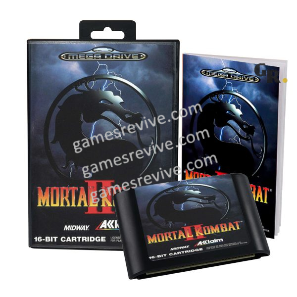 Mortal Kombat II_ - Sega Megadrive