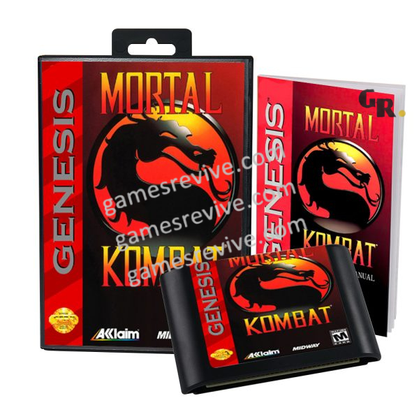 Mortal Kombat_ - Sega Genesis
