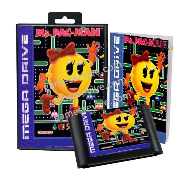 Ms. Pac-Man_ - Sega Megadrive