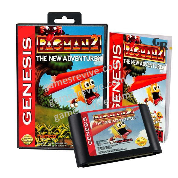 Pac-Man 2 The New Adventures_ - Sega Genesis