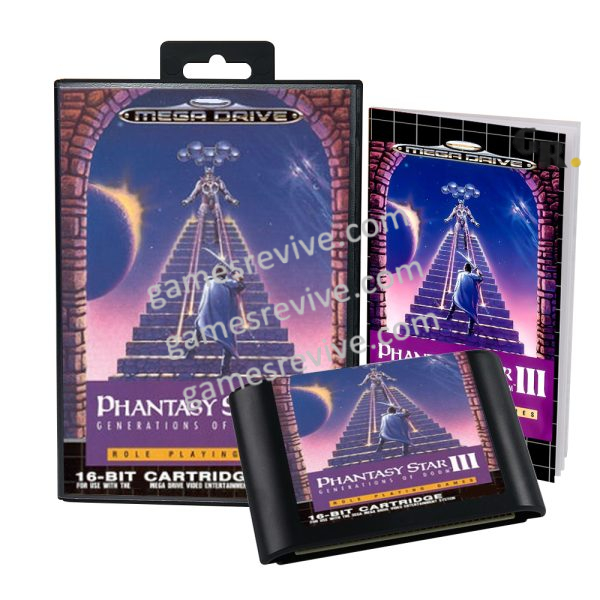 Phantasy Star III - Generations of Doom_ - Sega Megadrive