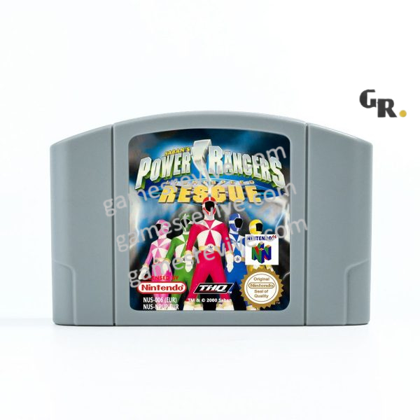 Power Rangers - Lightspeed Rescue - Nintendo 64