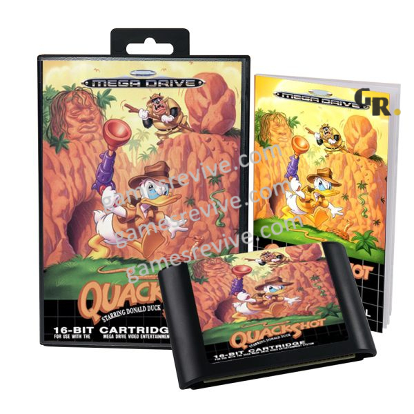 Quackshot starring Donald Duck_ - Sega Megadrive
