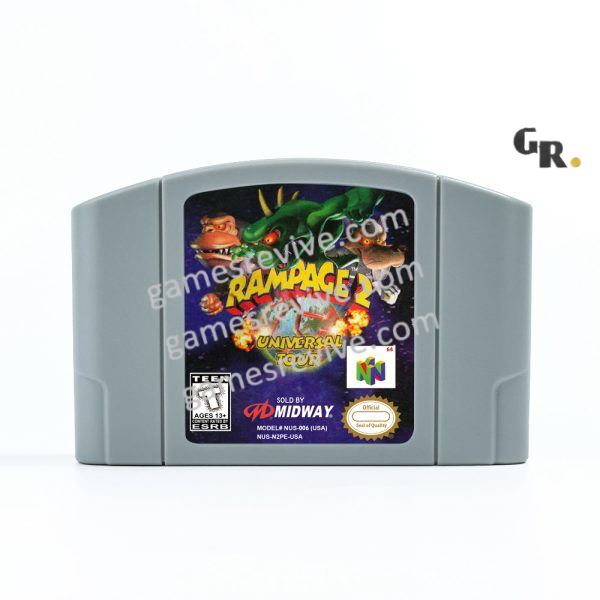Rampage 2 - Universal Tour - Nintendo 64