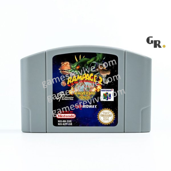 Rampage 2 - Universal Tour - Nintendo 64