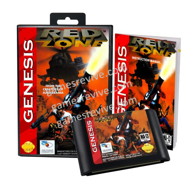 Red Zone(1)_ - Sega Genesis