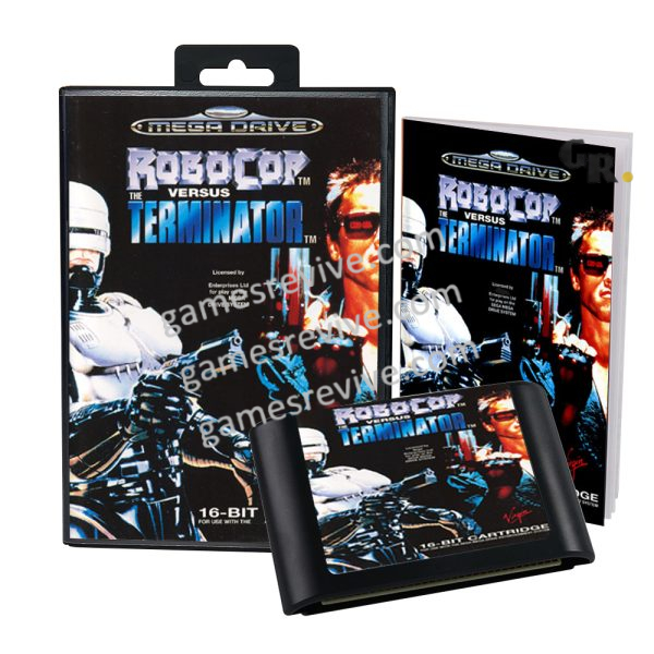 RoboCop Versus The Terminator_ - Sega Megadrive