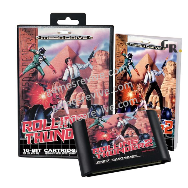 Rolling Thunder 2 _ - Sega Megadrive