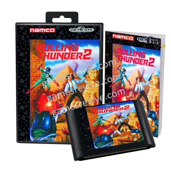 Rolling Thunder 2_ - Sega Genesis