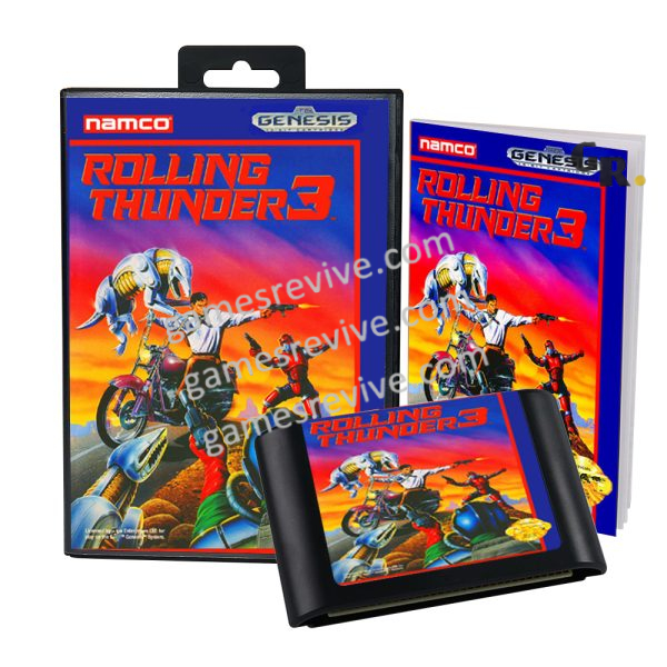 Rolling Thunder 3_ - Sega Genesis