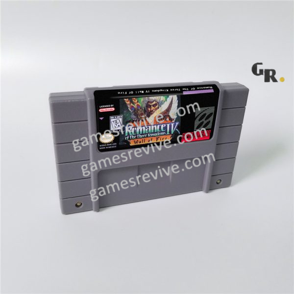 Romance Of The Three Kingdoms IV Wall Of Fire - Super Nintendo