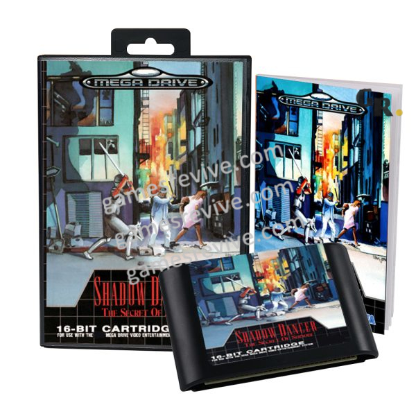 Shadow Dancer The Secret of Shinobi_ - Sega Megadrive