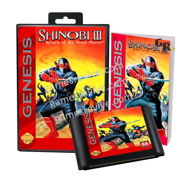 Shinobi III Return of the Ninja Master_ - Sega Genesis