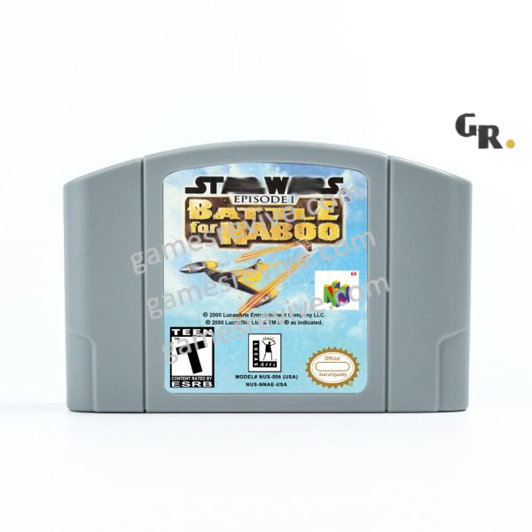 Star Wars Episode I - Battle for Naboo Star Wars Episode I - Battle for Naboo - Nintendo 64