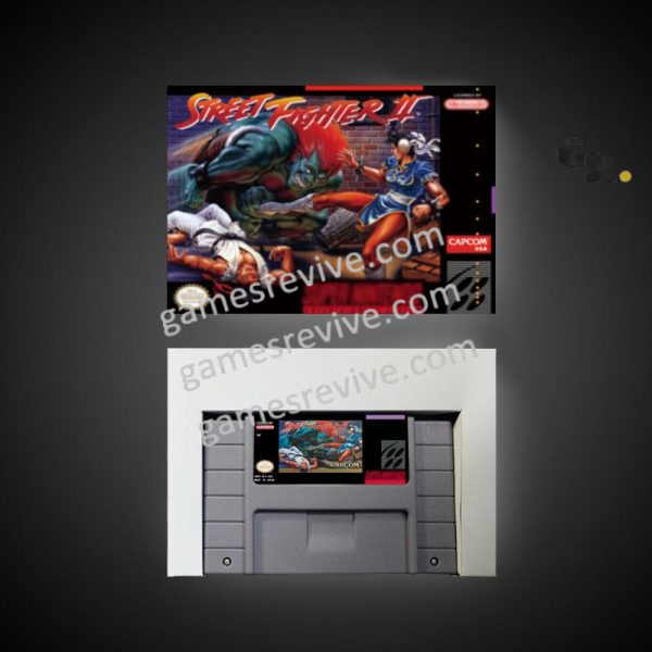 Street Fighter II - Super Nintendo Ntsc