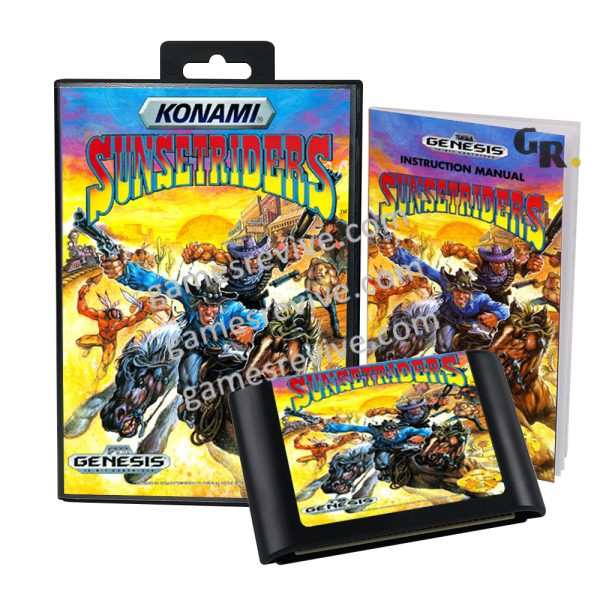 Sunset Riders_ - Sega Genesis