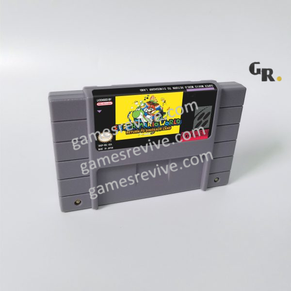 Super Mario World Return To Dinosauar Land - Super Nintendo