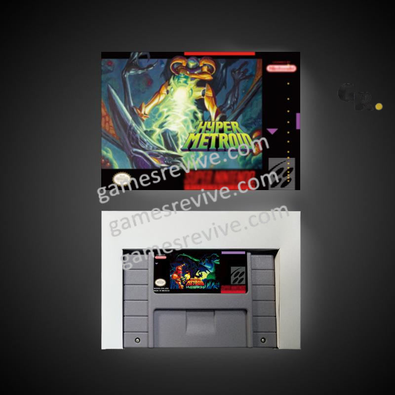 Hyper Metroid - Super Nintendo Ntsc