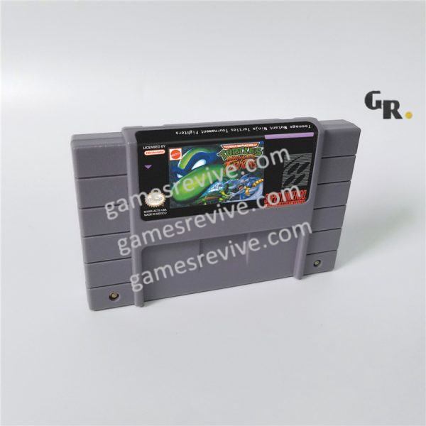 TEENAGE MUTANT NINJA TURTLES TOURNAMENT FIGHTERS - Super Nintendo