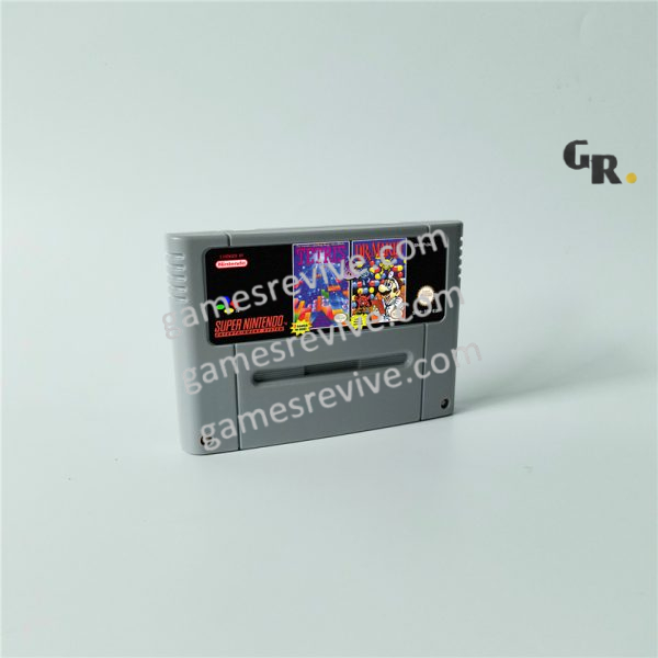 Tetris & Dr Mario - Super Nintendo
