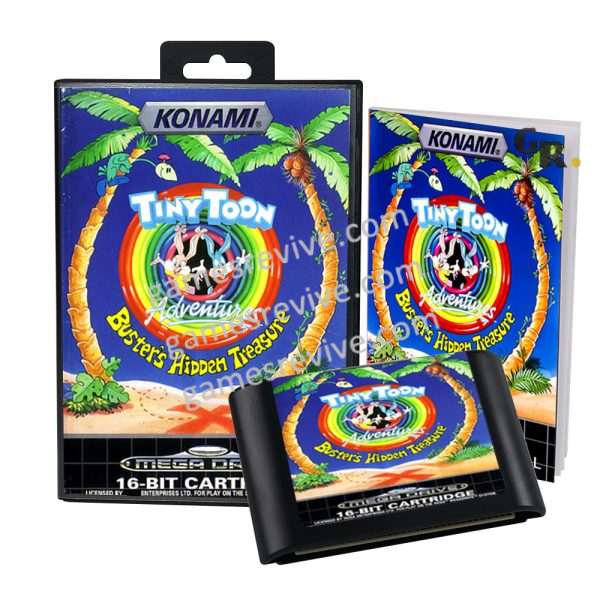 Tiny Toon Adventures Buster's Hidden Treasure_ - Sega Megadrive