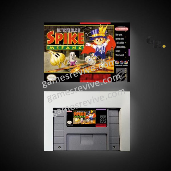 The Twisted Tales of Spike McFang - Super Nintendo Ntsc